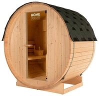 HOME DELUXE Fasssauna Outdoor Fasssauna LAHTI, BxTxH: 189 x 120 x 191.5 cm