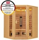 Artsauna Infrarotkabine Nyborg E150V Dual Technologie, f&uuml;r 4 Personen, Hemlock-Holz,