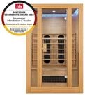 Artsauna Infrarotkabine Nyborg S120K Dual Technologie, f&uuml;r 2 Personen, Hemlock-Holz,
