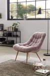 SalesFever Relaxsessel Toulon - Komfortabler Loungesessel, mit XXL-Steppung, mit
