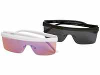URBAN CLASSICS Sonnenbrille Urban Classics Unisex Sunglasses Rhodos 2-Pack