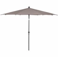 Siena Garden Sonnenschirm Avio Mittelstockschirm anthrazit/taupe &Oslash;300cm Gestell Alu