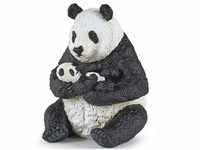 Papo Sitzender Panda mit Baby (50196)