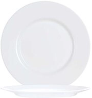Luminarc Teller Teller Everyday White flach 24cm, ARC G0564, (6 St)