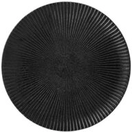 Bloomingville Dessertteller Neri Plate, Steingut, 18 cm, Desserteteller,