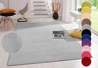 HANSE Home Teppich Fancy, rechteckig, H&ouml;he: 7 mm, Kurzflor, L&auml;ufer, uni,...