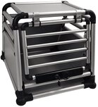 Nobby Tiertransportbox Round Corner bis 0,00 kg, Aluminium Autotransportbox