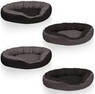 BedDog Tierbett Hundebett SUNNY mit Rand, Bezug abnehmbar