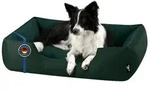 BedDog Tierbett Hundebett ZARA mit Rand, Bezug abnehmbar gr&uuml;n 60 cm x 75 cm