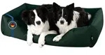 BedDog Tierbett Hundebett ZARA mit Rand, Bezug abnehmbar gr&uuml;n 80 cm x 115 cm