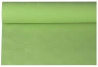 PAPSTAR Tischdecke Papiertischtuch mit Damastpr&auml;gung 8 m x 1,2 m olive