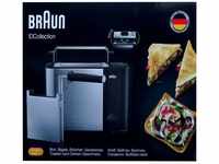 Braun Toaster HT 5015BK ID Frühstückkollektion Toaster schwarz