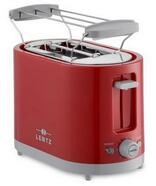 Lentz 2-in-1-Toaster Toastautomat, Br&ouml;tchentoaster, R&ouml;ster, 2 kurze Schlitze,...