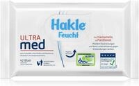 HAKLE feuchtes Toilettenpapier Feucht Ultra med 42 Blatt Mit Hamamelis & Panthenol,