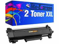 Tito-Express Tonerpatrone 2er Set ersetzt Brother Toner TN-2420 TN2420,...