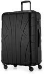 Suitline Trolley S1, 4 Rollen, Gro&szlig;er Reisekoffer XL Koffer mit Erweiterung,