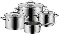 WMF Topf-Set Aparto Topf-Set, 4-teilig, Cromargan Edelstahl 18/10 (poliert,