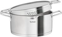 Tefal Kochtopf Nordica &Oslash; 24 cm Induktion PFAS-frei Keramik, Edelstahl (1-tlg),