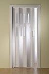 Forte Italy Faltt&uuml;r Faltt&uuml;r B 88,5 x H 202 cm wei&szlig; Schiebet&uuml;r Nischent&uuml;r
