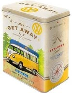 Nostalgic-Art Vorratsdose Kaffeedose Blechdose - VW Bulli Get Away
