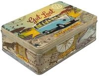 Nostalgic-Art Keksdose Vorratsdose Kaffeedose Frischhaltedose -VW Bulli Let's Get