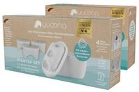 Yucona Wasserfilter Starter-Kit - Kartusche mit 6 Filtertaschen