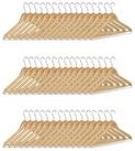 relaxdays Kleiderb&uuml;gel Set, (48er Set, 48-tlg), 48er Pack