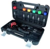 KS Tools Blindnietzange 3 in 1 Nietzangen-Satz, 15-tlg 150.9805