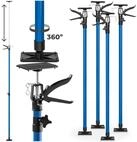 tectake Montageklemme 4er-Set Teleskopst&uuml;tzen, B: 7,00 cm, L: 18,00 cm,...