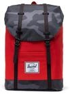 Herschel Schulrucksack Retreat 19.5 - Rucksack 15" 43 cm (fiery red night camo)