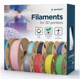 Gembird Filament 3DP-ABS1.75-01-BK 3D-Druckmaterial ABS Schwarz 1,4 kg