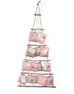 Frau WUNDERVoll Sticker Adventskalender rosa Papiert&uuml;ten flach Weihnachtsbaum...