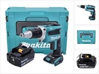 Makita Akku-Trockenbauschrauber DFS 452 F1J Akku Schnellbauschrauber 18 V Brushless +
