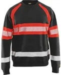 Bl&aring;kl&auml;der Warnschutz-Shirt High Vis Sweatshirt
