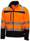 Nitras Arbeitsjacke Warnschutz Softshelljacke "MOTION TEX VIZ"