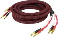Dynavox Perfect Sound Lautsprecherkabel Paar - Kabel mit Bananensteckern Audio-Kabel,
