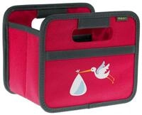 meori Aufbewahrungsbox Meori - Faltbox Mini Aufbewahrungsbox Klappbox Pink Storch
