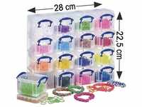 Really Useful Products Box 0,14 Liter transparent 28 x 8,5 x 22,5 cm 16 Stk....