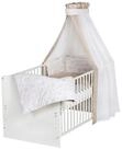Schardt Komplettbett Komplettbett Classic-Line wei&szlig; 70x140 cm mit Bettset...