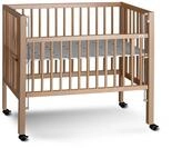 tiSsi&reg; Beistellbett Anstell- / Beistellbett MAXI Boxspring Buche massiv 90x50 cm,