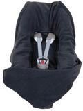 Hoppediz Fu&szlig;sack Fleece Einschlagdecke f&uuml;r Autositz und Kinderwagen