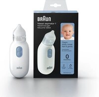 Braun Nasensauger 1 - BNA100EU, Elektrischer Nasensauger f&uuml;r alle...