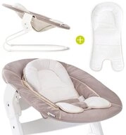 Hauck Hochstuhltablett Bouncer 2in1 - Stretch Beige, Polyester