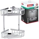 tesa Duschablage ALUXX Duscheckablagekorb ohne Bohren - 26,0 cm : 16,3 cm : 17,0 cm,
