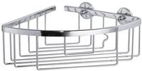 tesa Duschablage ALUXX Duscheckablagekorb ohne Bohren - 9,2 cm : 19,2 cm : 20...