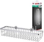 tesa Duschablage ALUXX Duschablagekorb ohne Bohren - 9,2 cm : 45,0 cm : 12,5 cm,