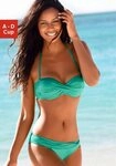 LASCANA B&uuml;gel-Bandeau-Bikini mit verschiedenen Tr&auml;gervarianten