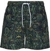 URBAN CLASSICS Badeshorts Urban Classics Herren Paisley Swim Shorts