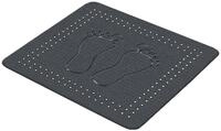 Kleine Wolke Duscheinlage Foot, B: 55 cm, L: 55 cm, BxH: 55 x 55 cm