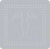 Kleine Wolke Badaccessoire-Set Duscheinlage "Foot", Uni